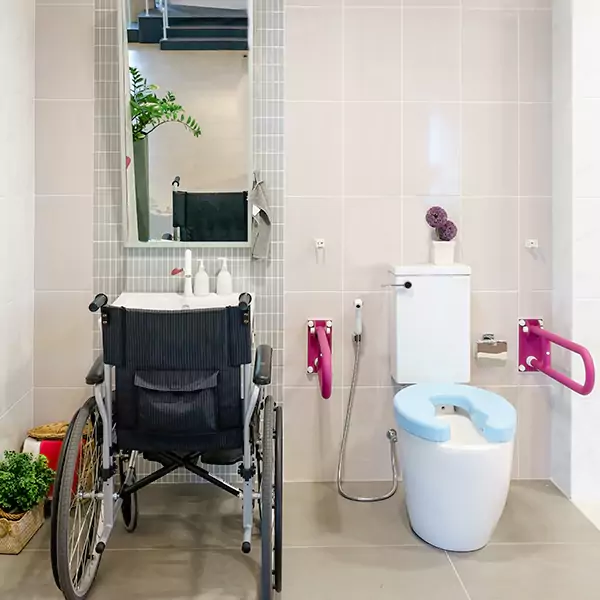 Handicap Bathroom Remodel in PuntaGorda, Florida
