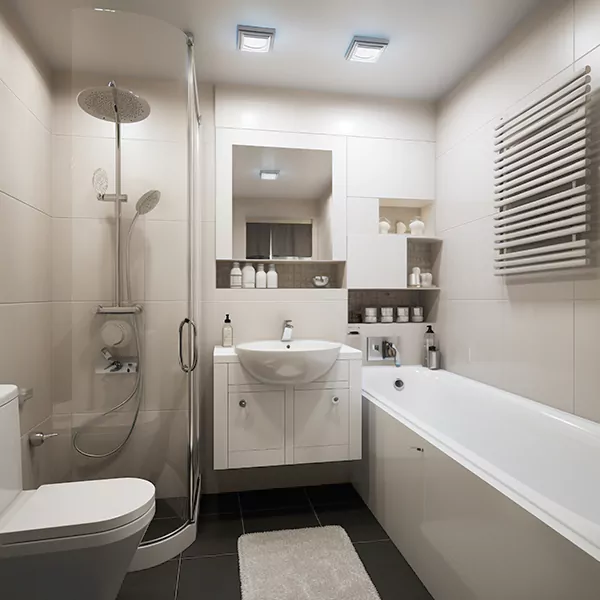 Simple Bathroom Remodel in PuntaGorda, Florida