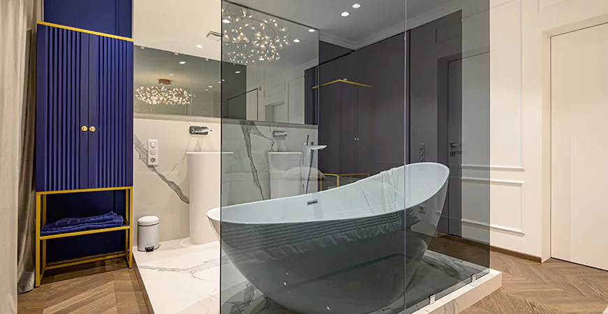 Westshore bath remodel in PuntaGorda, Florida