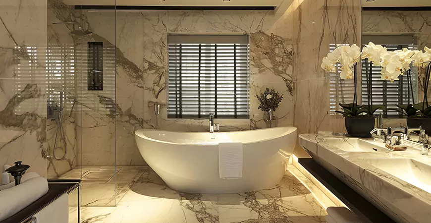 Luxury Small Bathroom Remodel in PuntaGorda