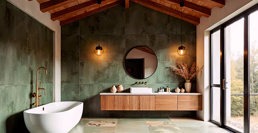 Rustic Bathroom Renovation in PuntaGorda